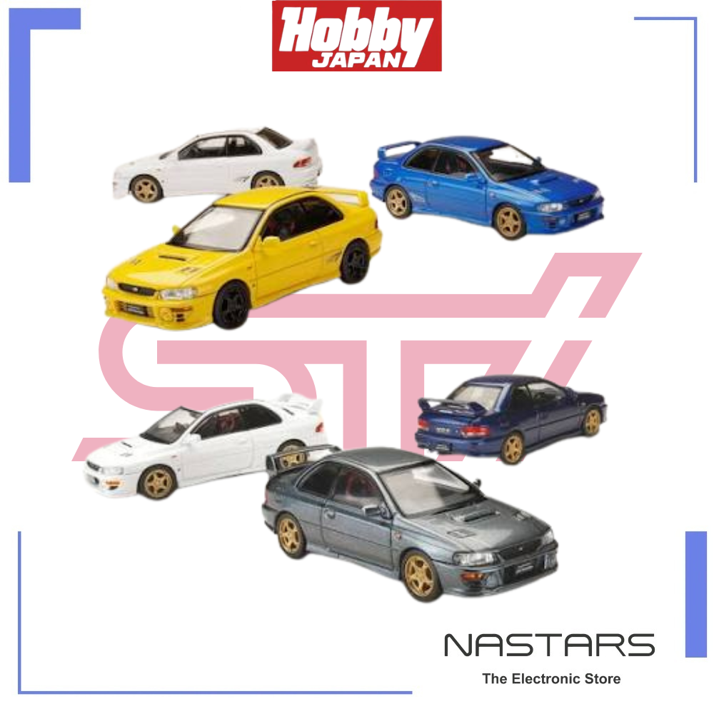 Hobby Japan HJ641079JBK SUBARU Impreza PURE SPORTS COUPE WRX type R STi Version (GC8)