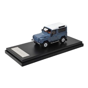 LCD Land Rover Defender Works V8 70th Edition (Vintage Blue) 1/64
