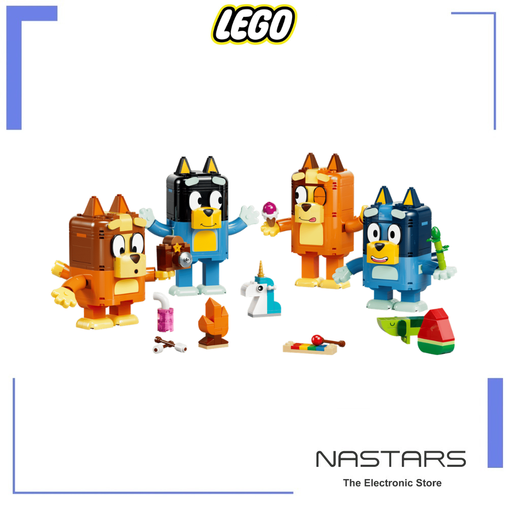 LEGO Bluey Brick-Built Bluey Family 11217