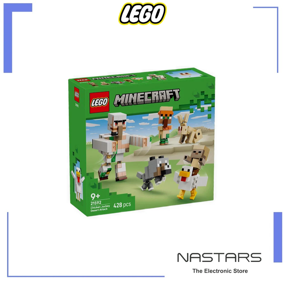 LEGO Minecraft Chicken Jockey Desert Attack 21592