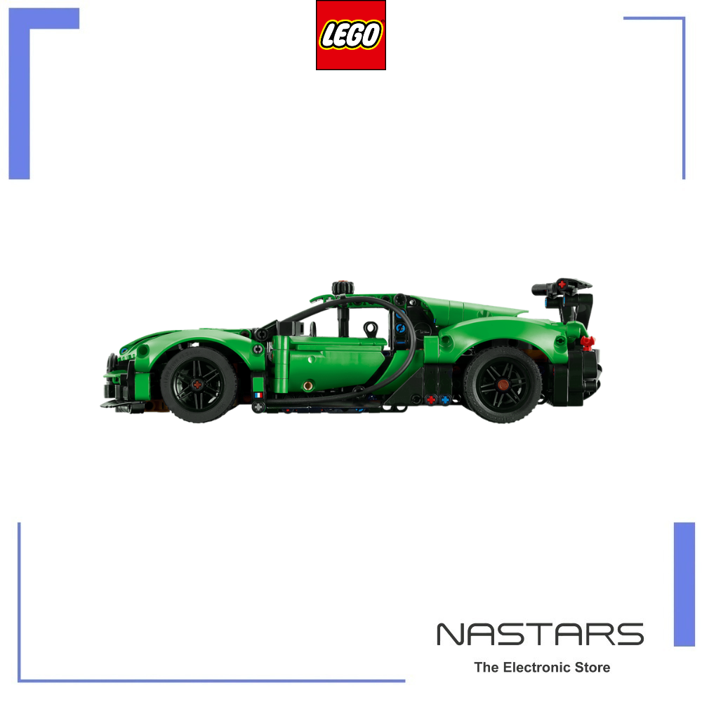 LEGO Technic Green Bugatti Chiron Pur Sport Hypercar 42241