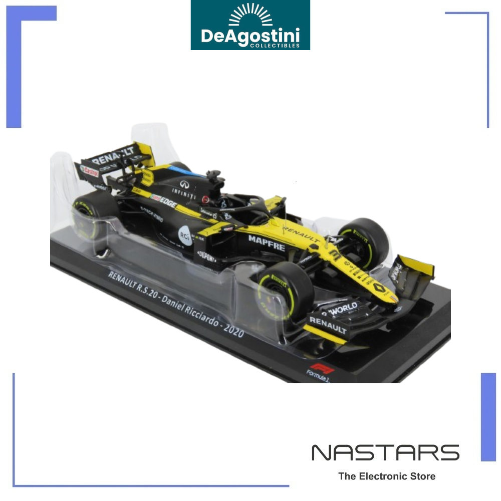 DeAGOSTINI 1/24 Renault R.S.20 Daniel Ricciardo #3 2020 F1 Model Car
