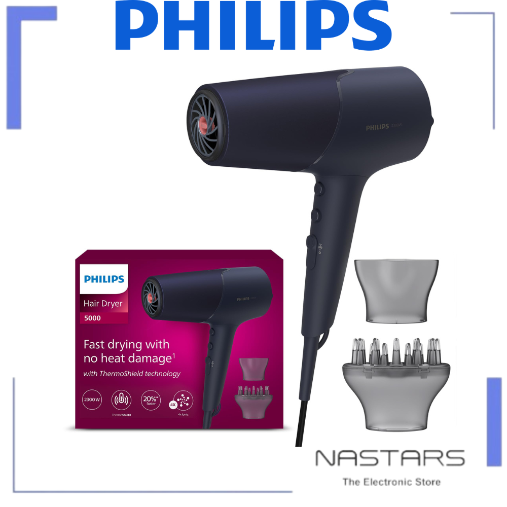 PHILIPS 5000 Series Hair Dryer BHD510/03