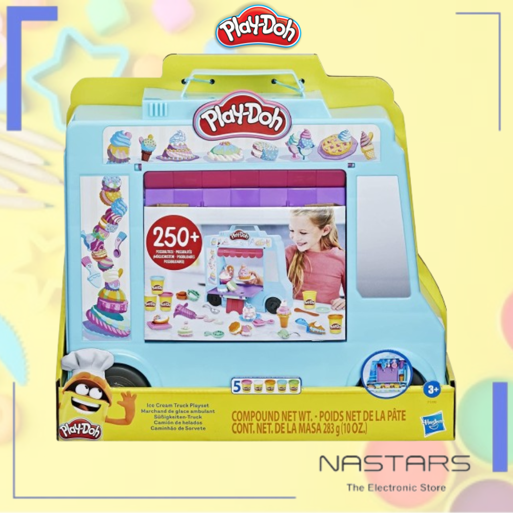 Play-Doh Ice Cream Truck Playset F1390 - Image 3